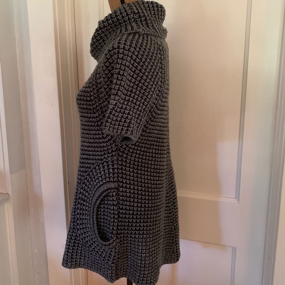 Gray & Purple Sweater Dress Orange Fashion Village - Picture 5 of 9